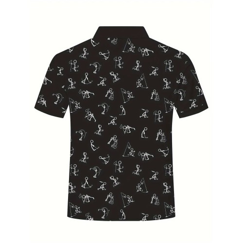 Summer Outdoor Golf Sport Polo Shirt